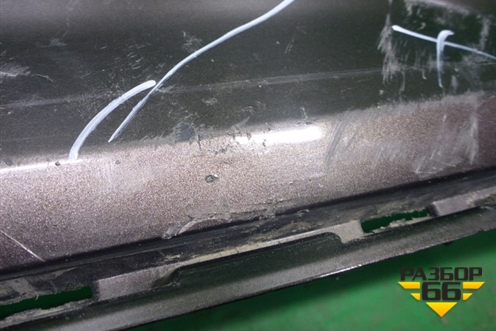 Бампер задний нижняя часть (до 2019г под парктроник) (4M0807527B) для Audi Q7 c 2015г (Ку 7)