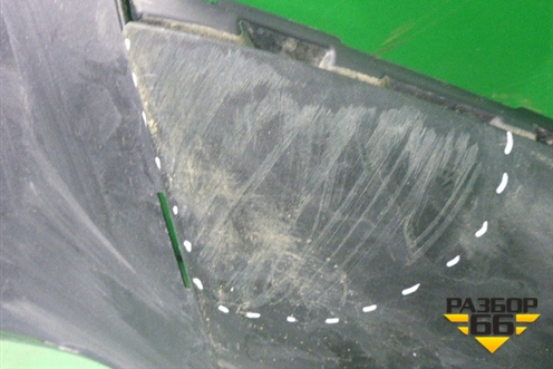 Юбка переднего бампера (под парктроник) (51117294481) для BMW X5 F15 с 2013г (Х5 Ф15)