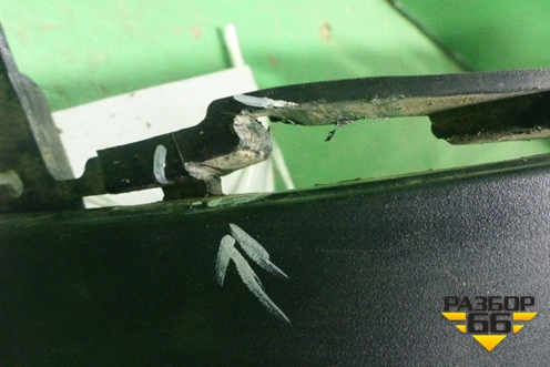 Юбка переднего бампера (под парктроник) (51117294481) для BMW X5 F15 с 2013г (Х5 Ф15)