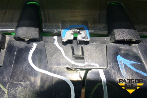 Решетка радиатора левая (7316076) для BMW X5 F15 с 2013г (Х5 Ф15)