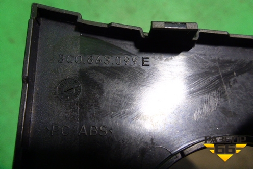 Накладка на торпедо (на климат) (3C0863099E) для Volkswagen Passat (B6) с 2005-2010г (Пассат Б6)