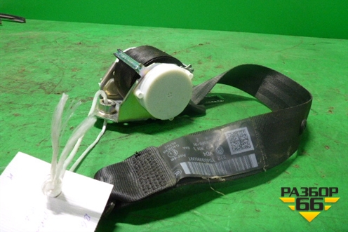 Ремень безопасности задний левый (3C9B57806J) для Volkswagen Passat (B6) с 2005-2010г (Пассат Б6)