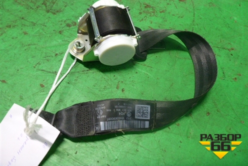 Ремень безопасности задний левый (3C9B57806J) для Volkswagen Passat (B6) с 2005-2010г (Пассат Б6)