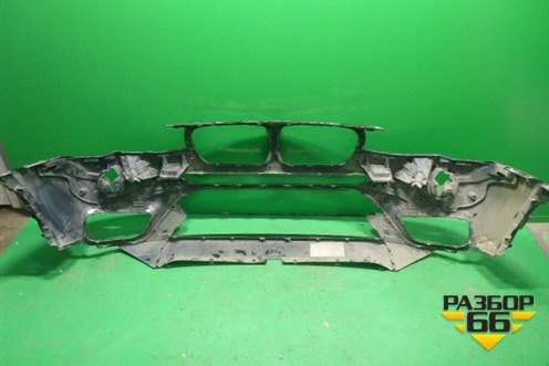 Бампер передний (после 2014г под омыватели) (51117338534) для BMW X3 F25 с 2010-2017г (Х3 Ф25)