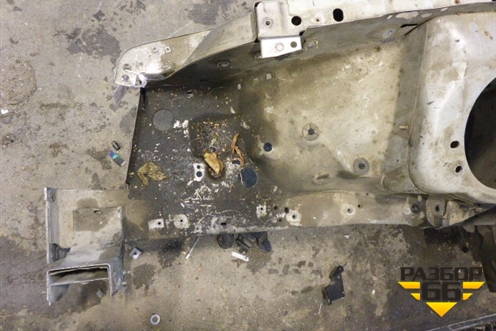 Лонжерон передний правый для Peugeot 407 с 2004г