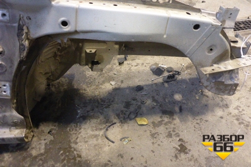 Лонжерон передний правый для Peugeot 407 с 2004г