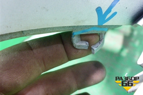 Бампер передний (после 2014г под омыватель) (8U0807437AD) для Audi Q3 с 2011-2018г (Ку 3)