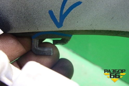 Бампер передний (после 2014г под омыватель) (8U0807437AD) для Audi Q3 с 2011-2018г (Ку 3)