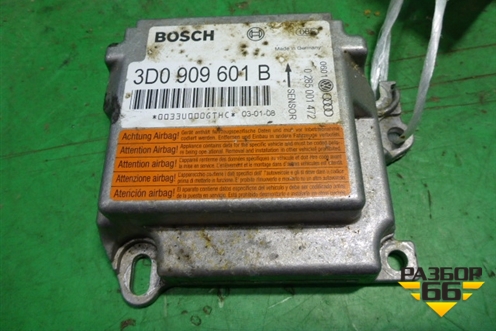 Блок управления AIR BAG (3D0909601B) для Volkswagen Touareg c 2002-2010г (Туарег)