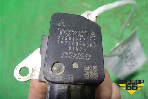 Датчик массового расхода воздуха (3.5л 2GRFXE) (2220437010) для Lexus RX 300 c 2009-2015г (РХ)