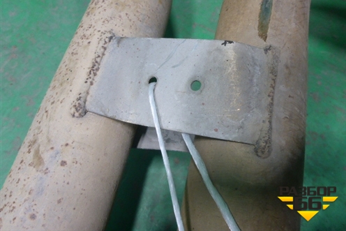 Глушитель (7L6253609C) для Volkswagen Touareg c 2002-2010г (Туарег)