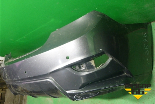 Бампер задний (до 2014г седан ТЮНИНГ под парктроник) для Hyundai Solaris с 2010-2016г (Солярис)