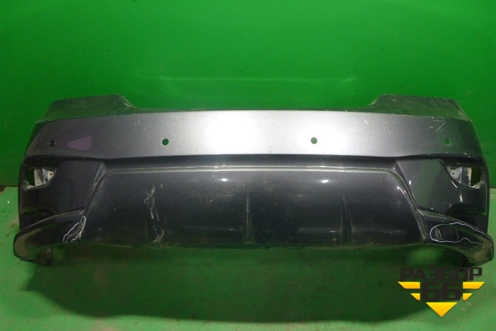 Бампер задний (до 2014г седан ТЮНИНГ под парктроник) для Hyundai Solaris с 2010-2016г (Солярис)