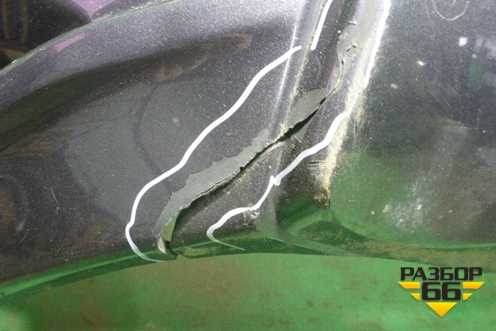 Бампер задний (до 2014г седан ТЮНИНГ под парктроник) для Hyundai Solaris с 2010-2016г (Солярис)