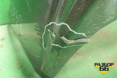 Бампер задний (до 2014г седан ТЮНИНГ под парктроник) для Hyundai Solaris с 2010-2016г (Солярис)