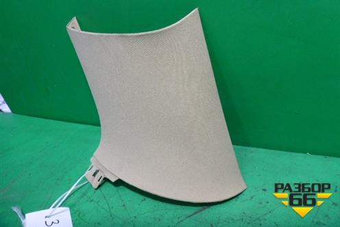 Обшивка стойки задняя верхняя правая (задняя часть бежевая) (7L6867246) для Volkswagen Touareg c 2002-2010г (Туарег)