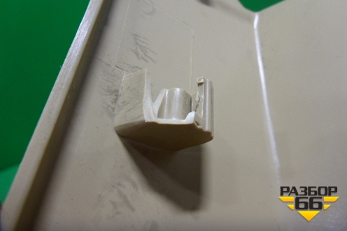 Накладка порога внутренняя переднего правого (передняя часть бежевая) (7L0863484F) для Volkswagen Touareg c 2002-2010г (Туарег)