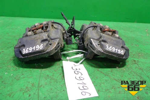 Комплект суппортов (задние Brembo 4-х поршневые) для Volkswagen Touareg c 2002-2010г (Туарег)