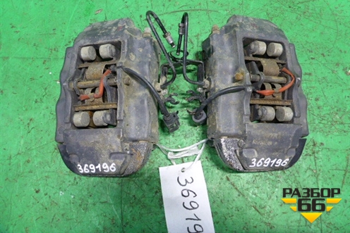 Комплект суппортов (задние Brembo 4-х поршневые) для Volkswagen Touareg c 2002-2010г (Туарег)