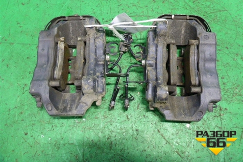 Комплект суппортов (задние Brembo 4-х поршневые) для Volkswagen Touareg c 2002-2010г (Туарег)