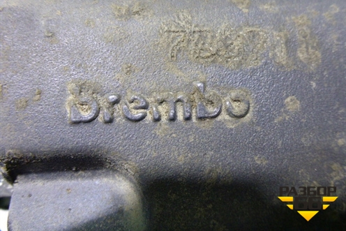 Комплект суппортов (задние Brembo 4-х поршневые) для Volkswagen Touareg c 2002-2010г (Туарег)