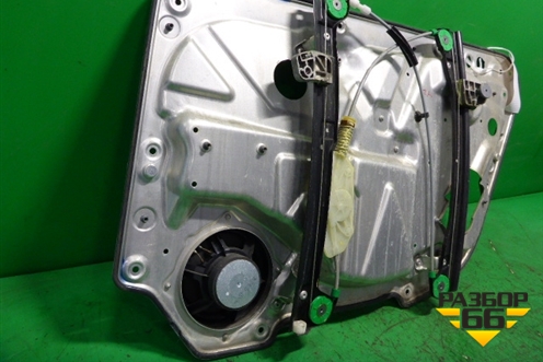 Стеклоподъёмник электрический задний левый (в сборе под доводчик Long) для Volkswagen Phaeton с 2002-2014г (Фаетон)