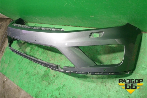 Бампер передний (после 2015г под омыватель и парктроник) (7P6807221D) для Volkswagen Touareg с 2010-2018г (Туарег)