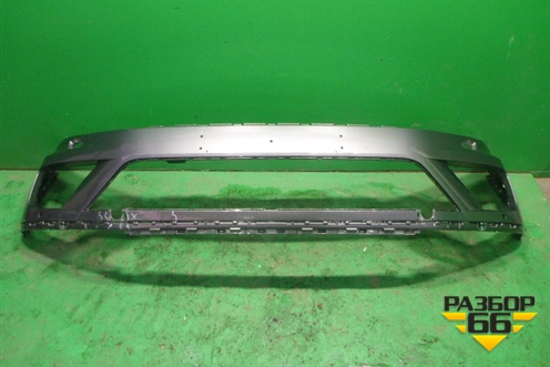 Бампер передний (после 2015г под омыватель и парктроник) (7P6807221D) для Volkswagen Touareg с 2010-2018г (Туарег)