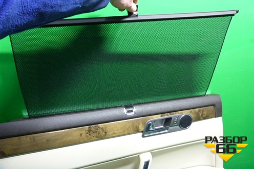 Обшивка двери задней левой под электрику (Long светлая кожа) для Volkswagen Phaeton с 2002-2014г (Фаетон)