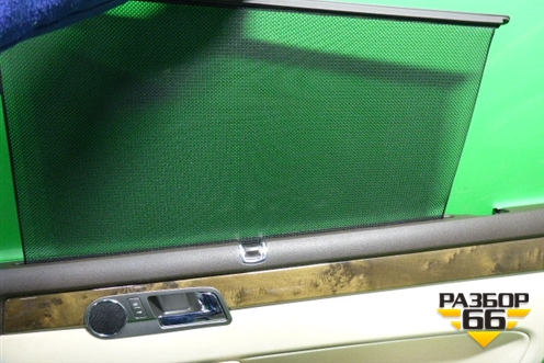 Обшивка двери задней правой под электрику (Long светлая кожа) для Volkswagen Phaeton с 2002-2014г (Фаетон)