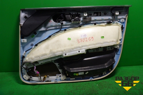 Обшивка двери передней левой под электрику (светлая кожа) для Volkswagen Phaeton с 2002-2014г (Фаетон)