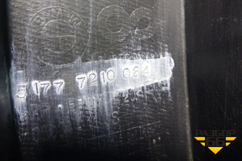 Накладка заднего крыла правого (51777210084) для BMW X3 F25 с 2010-2017г (Х3 Ф25)