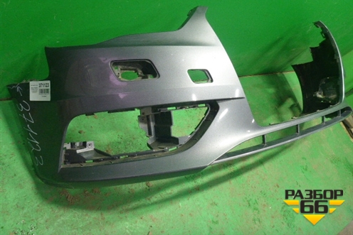 Бампер передний (до 2016г хэтчбек под омыватели) (8V3807437D) для Audi A3 (8V) с 2012-2020г (А3)