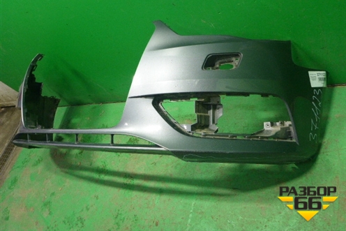 Бампер передний (до 2016г хэтчбек под омыватели) (8V3807437D) для Audi A3 (8V) с 2012-2020г (А3)