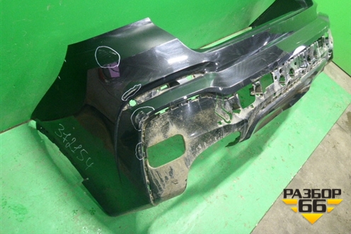 Бампер задний (М-Пакет) (51128056999) для BMW X4 F26 с 2014г (Х4 Ф25)