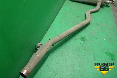 Глушитель задняя часть (4M0253601F) для Audi Q7 c 2015г (Ку 7)