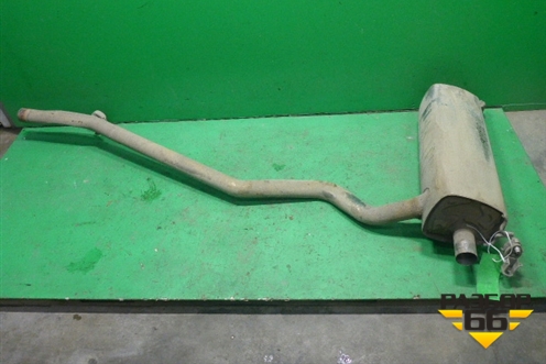 Глушитель задняя часть (4M0253601F) для Audi Q7 c 2015г (Ку 7)