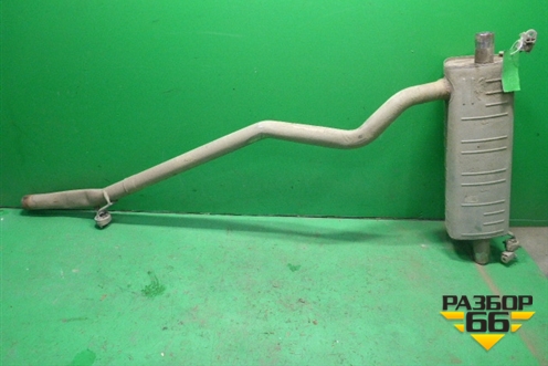 Глушитель задняя часть (4M0253601F) для Audi Q7 c 2015г (Ку 7)