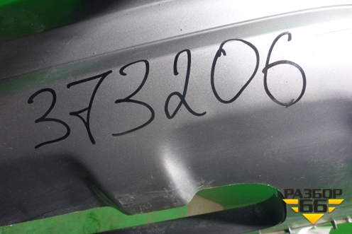 Юбка заднего бампера (4M0807521) для Audi Q7 c 2015г (Ку 7)