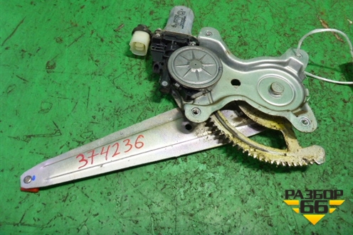 Стеклоподъёмник электрический задний левый (в сборе) для Mitsubishi L 200 c 2006-2015г (Л200)