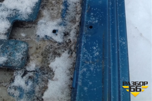 Порог со стойкой левый для Mitsubishi L 200 c 2006-2015г (Л200)