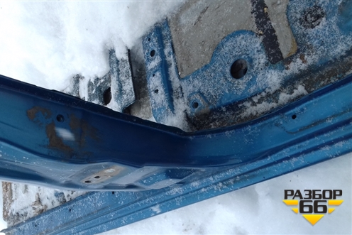 Порог со стойкой левый для Mitsubishi L 200 c 2006-2015г (Л200)