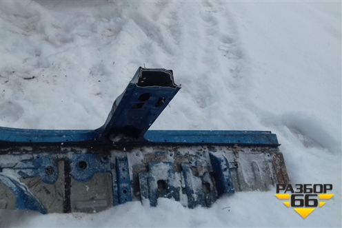 Порог со стойкой левый для Mitsubishi L 200 c 2006-2015г (Л200)