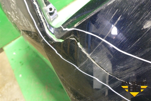 Бампер задний (под парктроник) (521596A950) для Lexus LX-570 с 2015г (ЛХ)