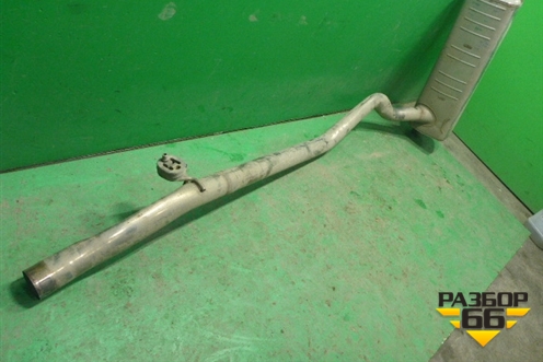 Глушитель задняя часть (4M0253601F) для Audi Q7 c 2015г (Ку 7)