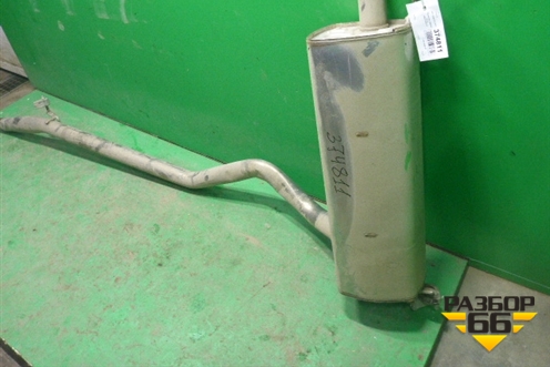 Глушитель задняя часть (4M0253601F) для Audi Q7 c 2015г (Ку 7)