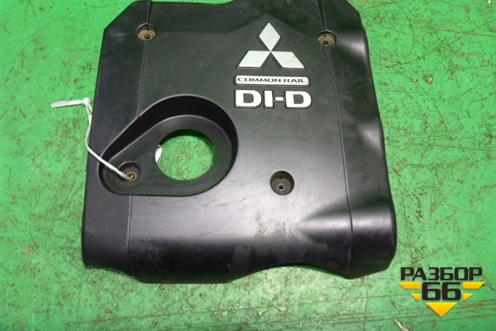 Накладка декоративная на двигатель (2.5л 4D56) для Mitsubishi L 200 c 2006-2015г (Л200)