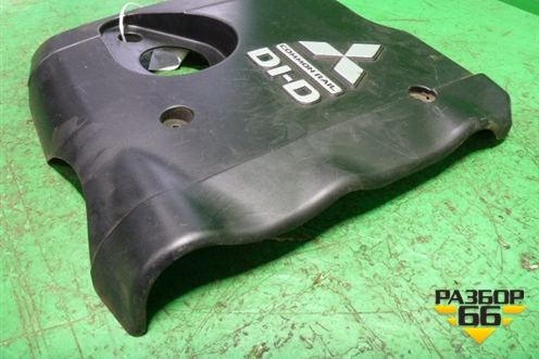 Накладка декоративная на двигатель (2.5л 4D56) для Mitsubishi L 200 c 2006-2015г (Л200)