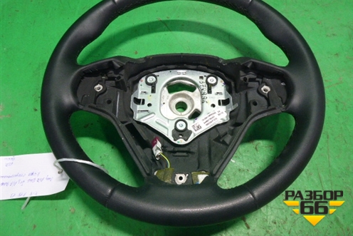 Рулевое колесо под AIR BAG без AIR BAG (кожа с подогревом) (32306877854) для BMW X5 F15 с 2013г (Х5 Ф15)