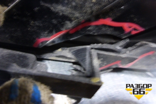 Фара противотуманная правая (до 2015г) (922024X000) для Kia Rio с 2011-2016г (Рио 3)